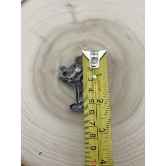 "JJ" Jonette Jewelry 'FROG Drinking Martini' Pin ~ It's 5 pm somewhere! - Picture 3 of 3